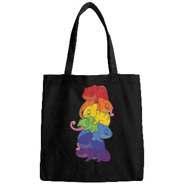Discover Rainbow Flag Pride Lgbtq Cute Chameleon Stack Bags
