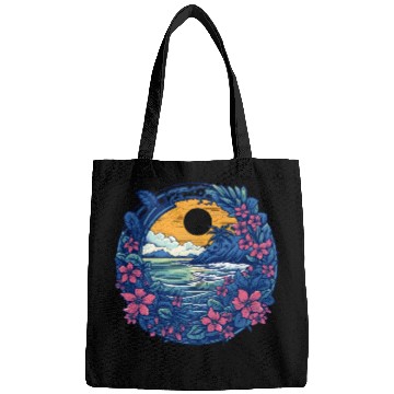 Discover Flower Blossoms By Ocean Surfing Bags
