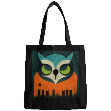 Discover Mod Owl: Teal-Headed Owl Bags