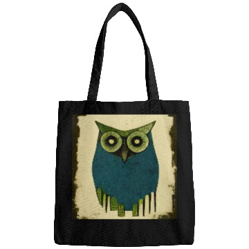 Discover Mod Owl: Woodcut Owl Bags