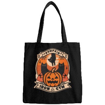 Discover Pumpkin Iron Gym Bags
