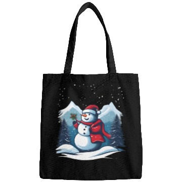 Discover Christmas snowman Bags