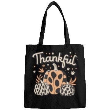 Discover Thankful Thanksgiving Fall Vibes Bags