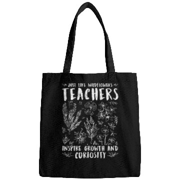 Discover Teacher Wildflowers Teachers Inspire Growth Bags