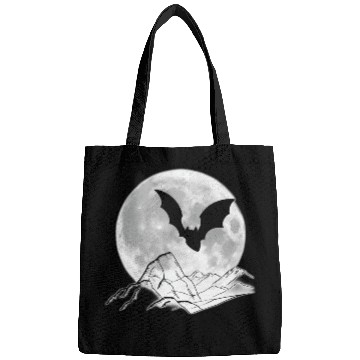 Discover moon and bat Bags