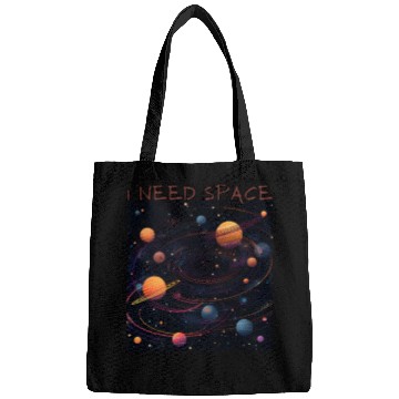 Discover i need space, planets constellation Bags