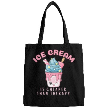 Discover ice cream is cheaper than therapy Bags