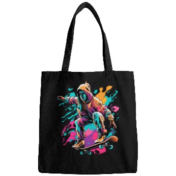 Discover Cyberpunk Skater Vector Bags