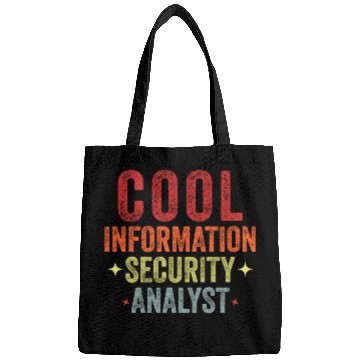 Discover Funny Cool Information Security Data Analyst Vinta Bags