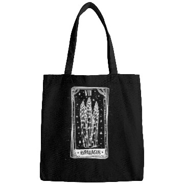 Discover Asparagus Tarot Card - White Ink Bags