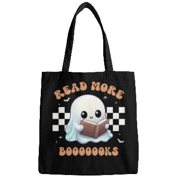 Discover Read More Booooks | Book Lover | Funny Teacher Bags