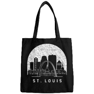 Discover St. Louis Missouri Skyline Bags