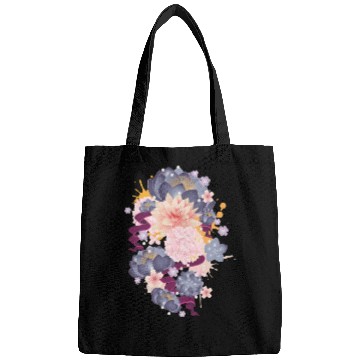 Discover Composition of water lilies, hydrangeas & succulen Bags