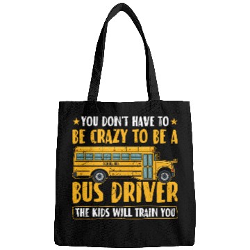 Discover Funny School Bus Driver Bags