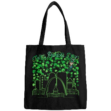 Discover St. Louis Missouri Saint Patrick's Day Bags