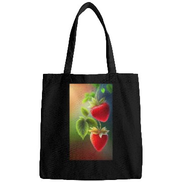Discover This design is strawberry fruit Bags