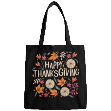 Discover Happy Fall Ya All Thanksgiving Autumn Design Bags