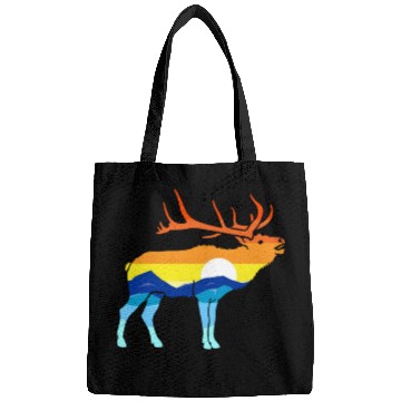 Discover Camping Hiking Retro Mountains Outdoors Camp Elk Bags