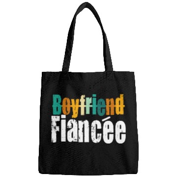 Discover Couple Engagement Engaged Men Funny Fiancee Bags