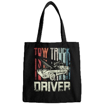 Discover Cool Retro Vintage Tow truck Driver Bags