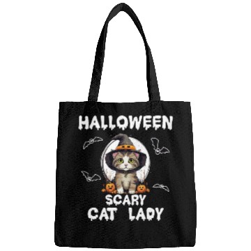 Discover Cats Mama Pumpkin Cat Halloween Cats Bags