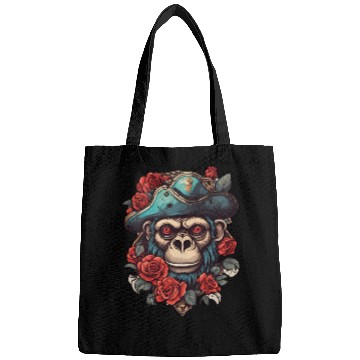 Discover Pirate Monkey / Ahoi / Rose / Anchor / Animal Bags