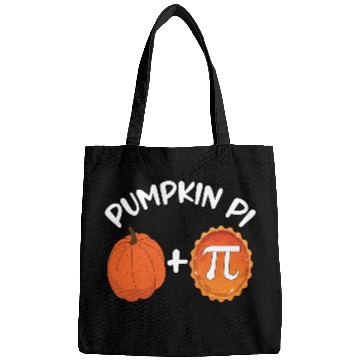 Discover Pumpkin Pi Math Bags Funny Halloween Thanksgiving