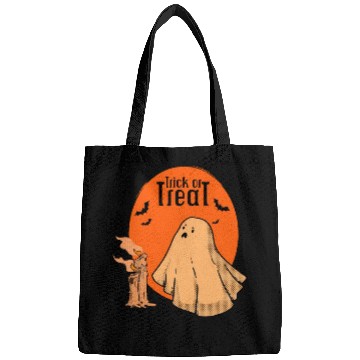 Discover Trick or Treat halloween Ghost Bags