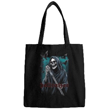 Discover HellRaizer Reaper with Microphone and Bats Green Bags