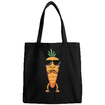 Discover Carrot Emoticon Vegetable Vegan Vegetarian Bags