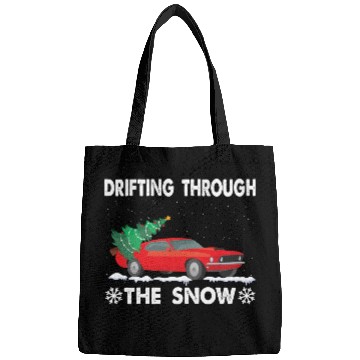Discover Drifting Through The Snow Car Lover Bags
