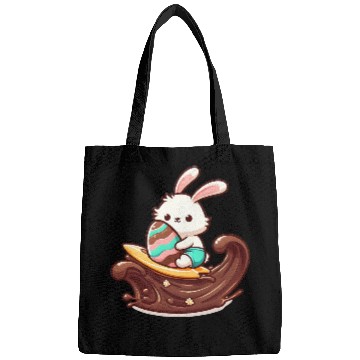 Discover Easter Bunny Surfboard Chocolaty Waves Bags