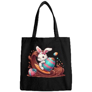 Discover Easter Bunny Surfboard Chocolaty Waves Bags