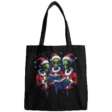 Discover Alien Christmas Carolers Bags