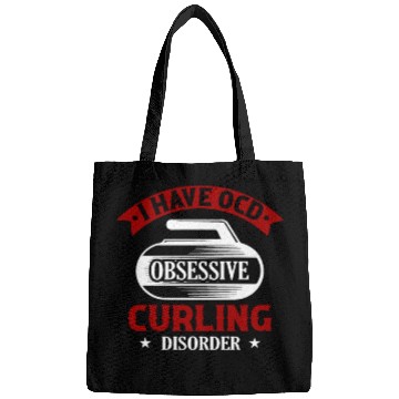 Discover I Have OCD Obsessive Curling Disorder Ice Sport Cu Bags