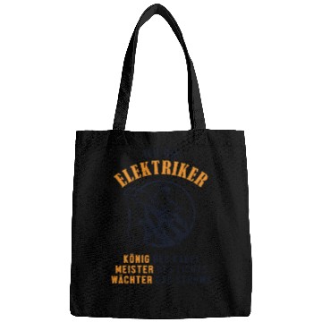 Discover Ich bin Elektriker Wiremen Powerline Technician Bags