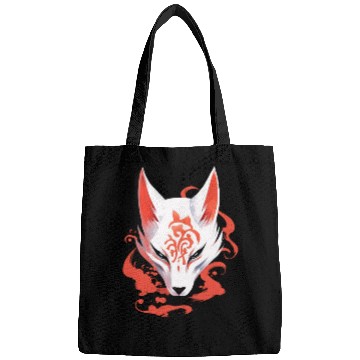 Discover Anime Fox Maske Kitsune Kumiho Samurai Japan Bags