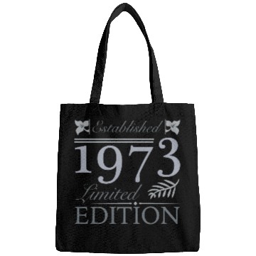 Discover Established 1973 50th Birthday Bags