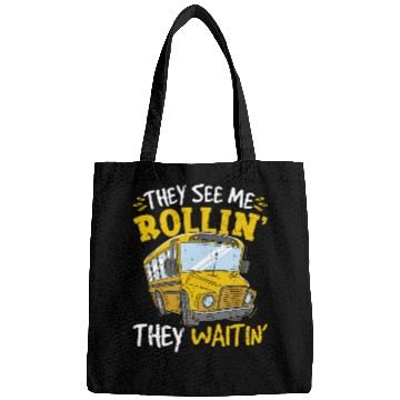 Discover Funny School Bus Driver Bags