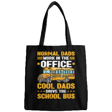 Discover Bus Driver Dad School Bus Bags