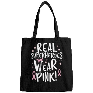 Discover Real Superheroes Wear Pink! Bags