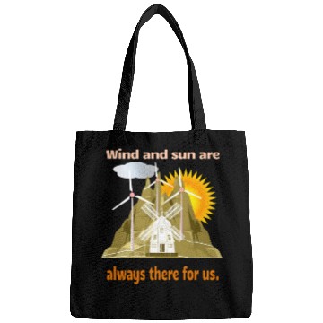 Discover Wind And Sun Are There For Us Bags