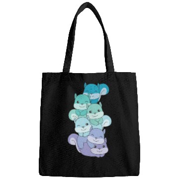 Discover Neptunic Flag Pride Lgbtq Cute Squirrel Pile Bags