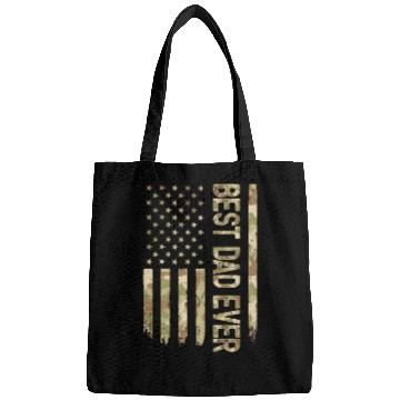 Discover Best Dad Ever Us American Flag Camo Father s Day Bags