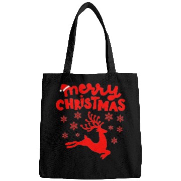 Discover Merry Christmas Reindeer Bags