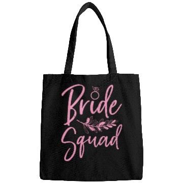 Discover Bride squad wedding party wedding gift bride Bags