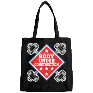 Discover Body Under Construction Gym Workout Bags