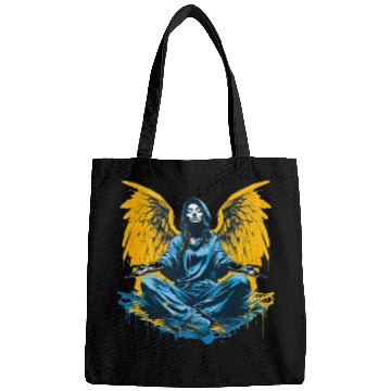 Discover Woman with Angel Wings Angel Esoteric Wings Bags