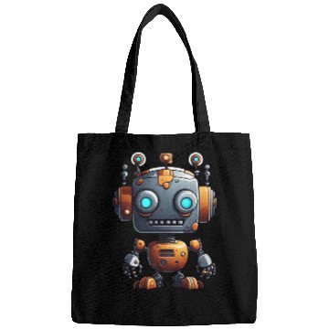 Discover Robot / Machine / AI / Innovation / Computer Bags