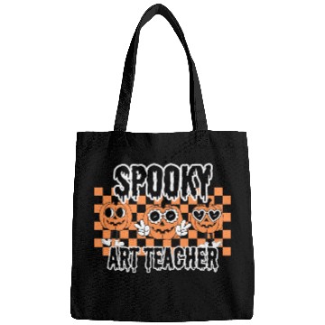 Discover Halloween Spooky Art Teacher Bags